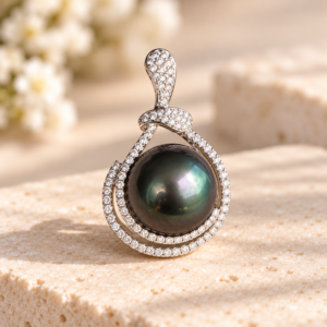 Tahitian Lagoon pearl pendant hero image